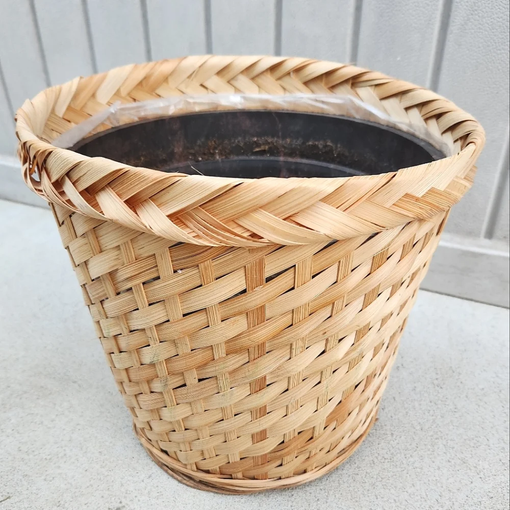 🪴 Woven Basket Planter 🪴